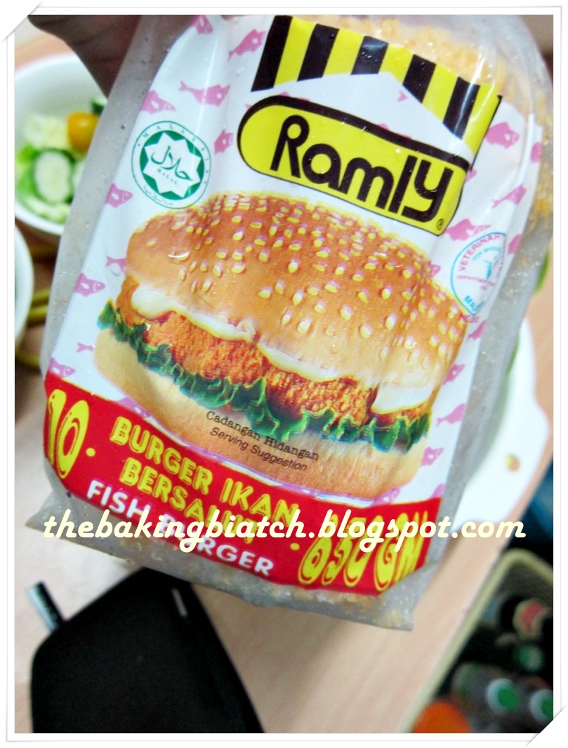 The Baking Biatch by Cynthia Lim Ramly Fish Burger Platter